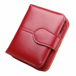 Red Wallet PU Leather