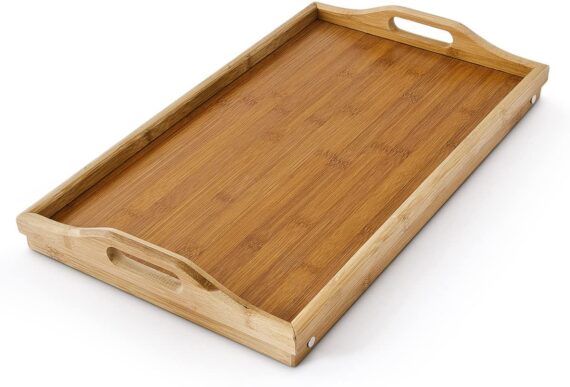 BAMBOO WOODEN BED TRAY - Image 3