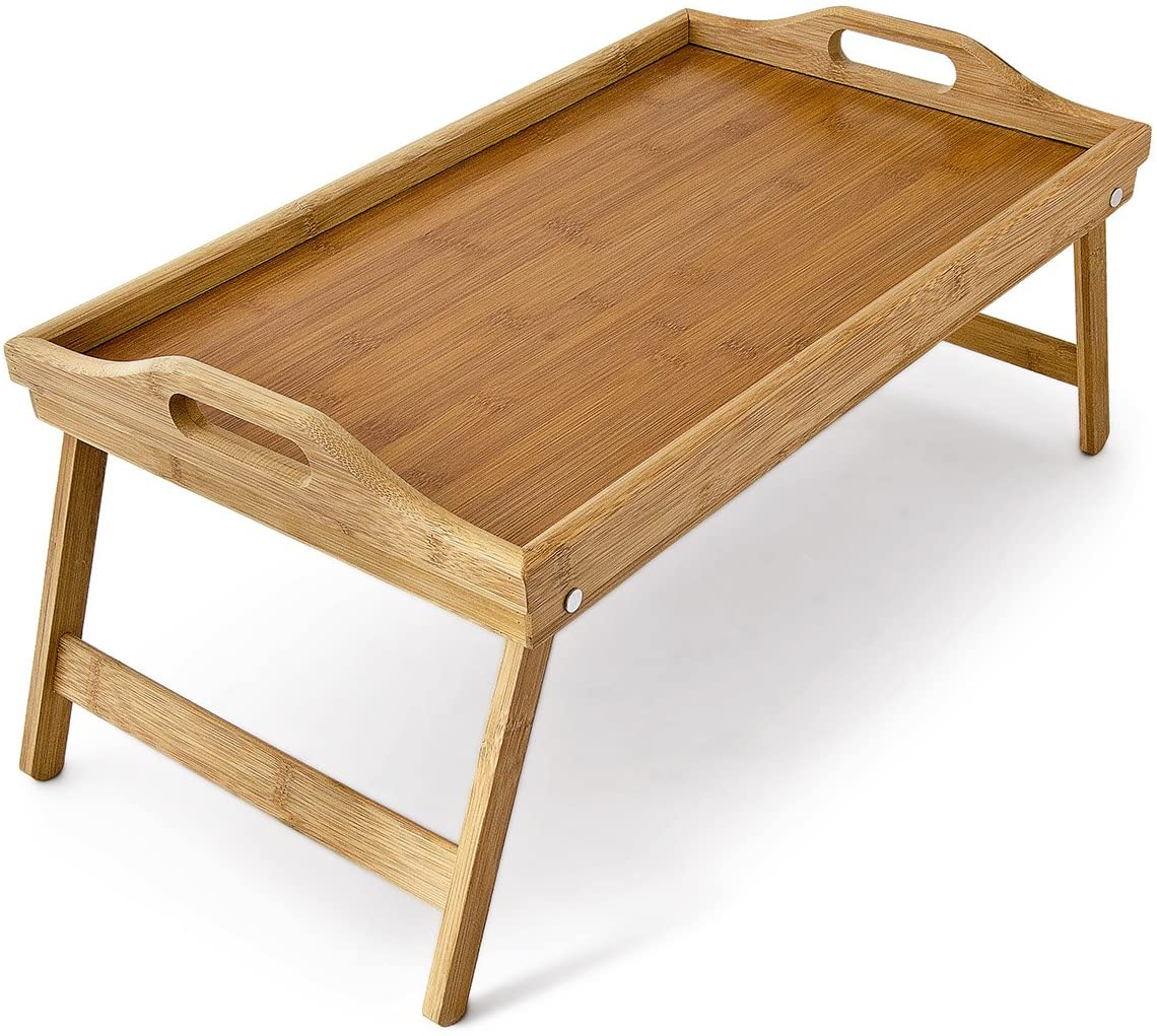 BAMBOO WOODEN BED TRAY - Image 4
