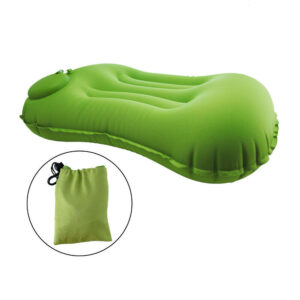 Inflatable Camping Pillow Hand Press Air Inflation Ultralight Hiking Travel